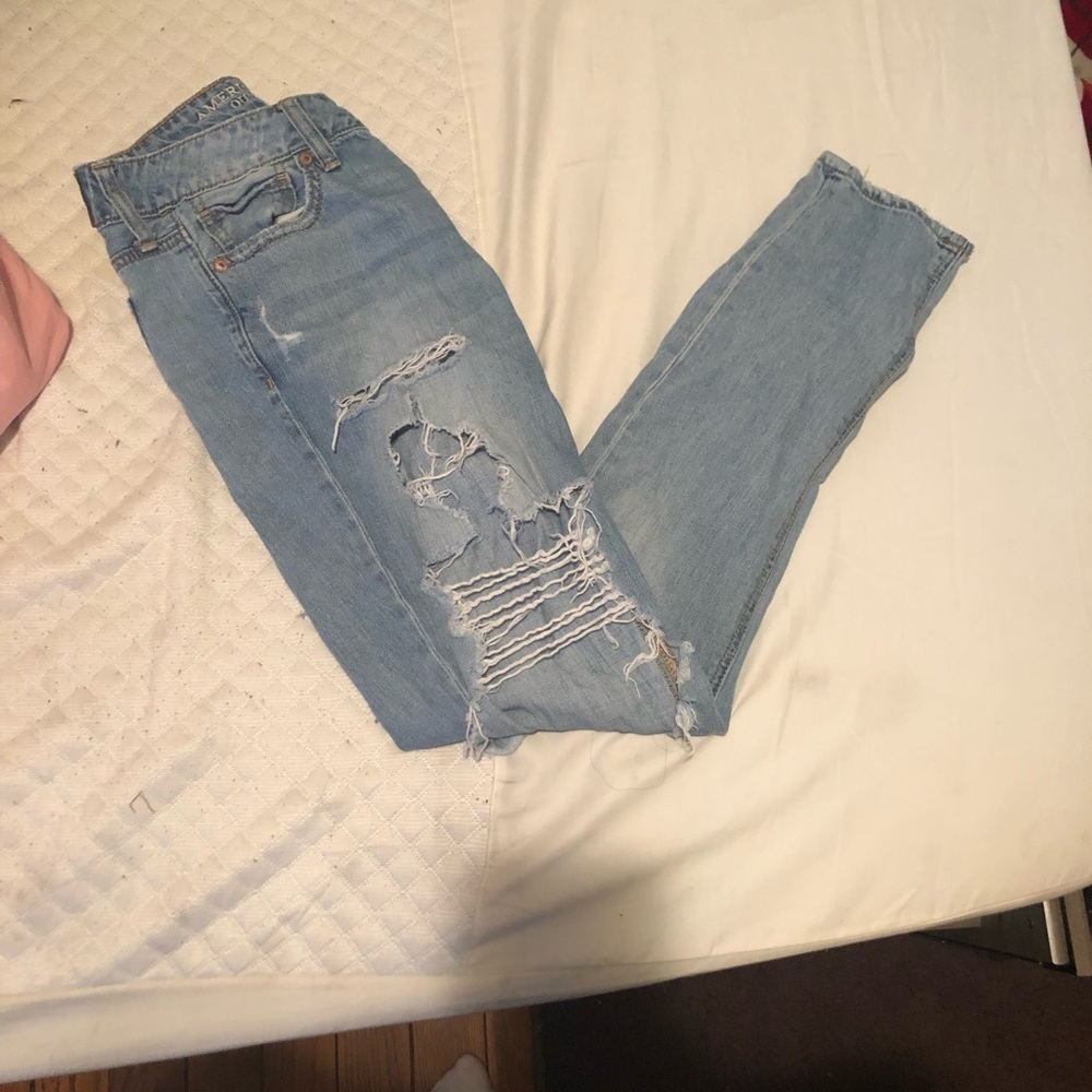 crop jeans